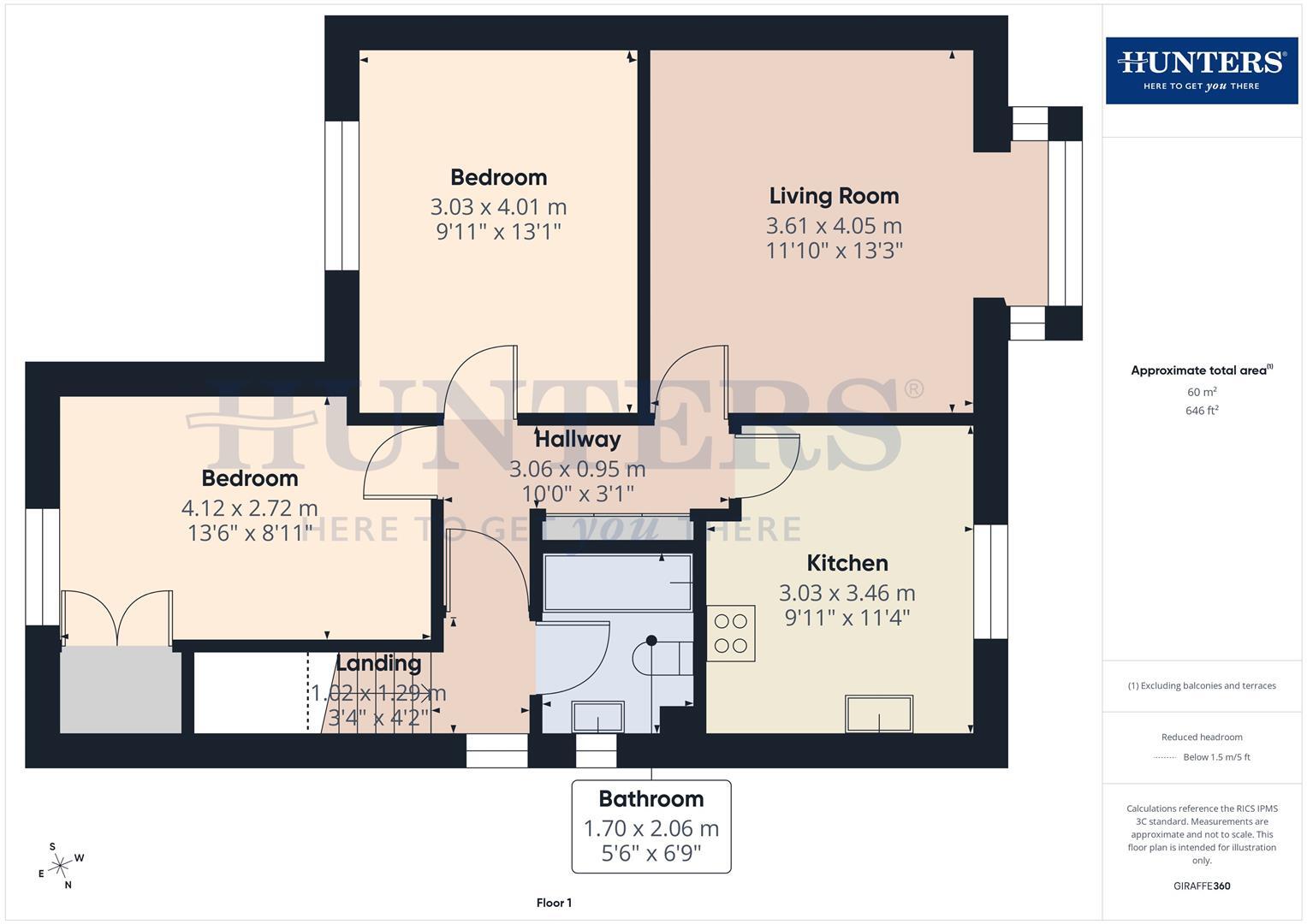 Briton Terrace, Consett, Durham floorplan