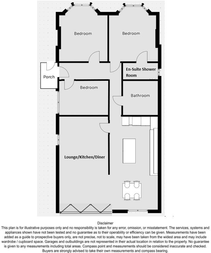 Grange Park Drive * Stunning Detached Bungalow * floorplan