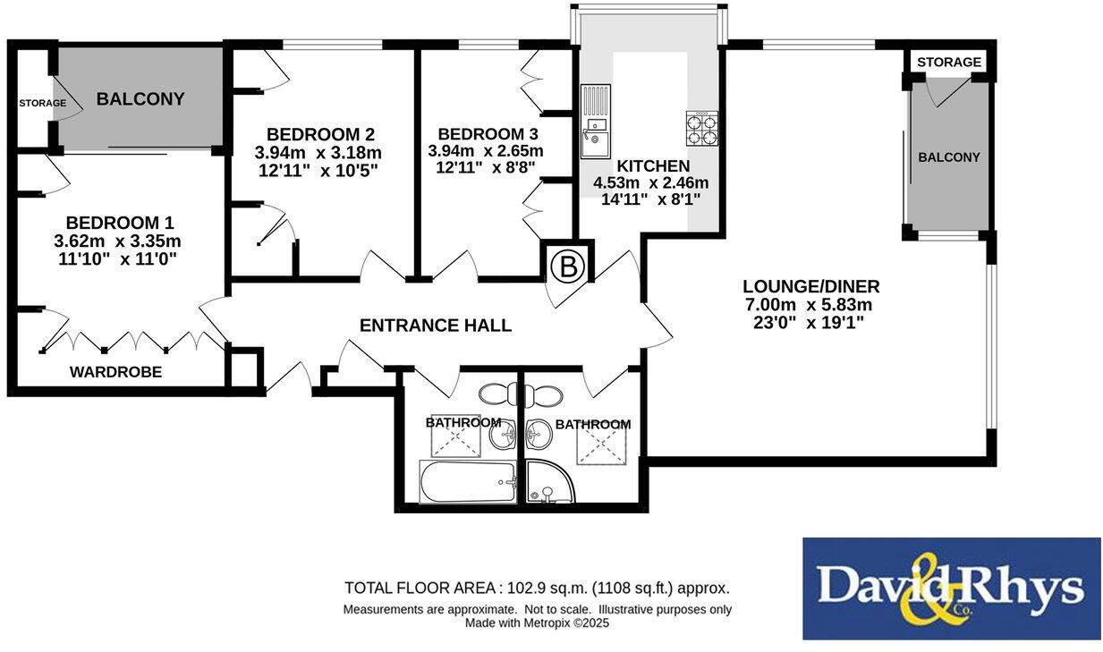 Coastguard Road, Budleigh Salterton, EX9 floorplan