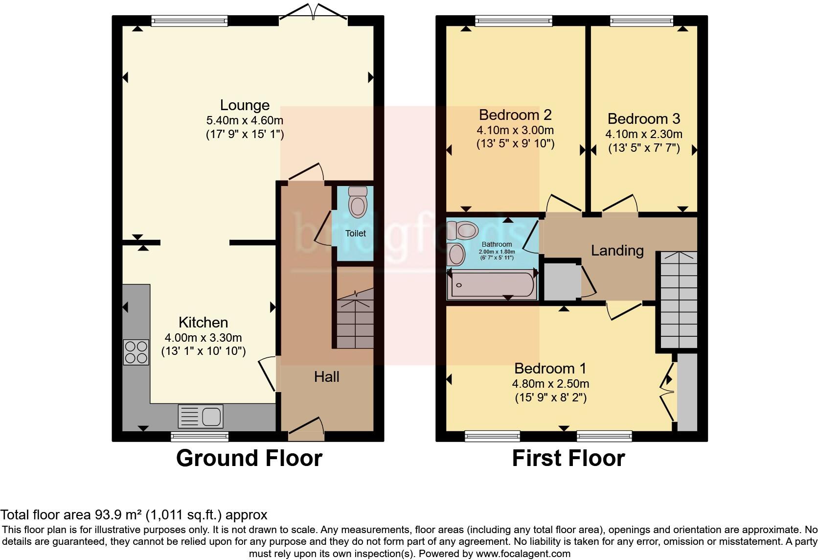 Beckfield Close, Colburn, Catterick Garrison, North Yorkshire, DL9 floorplan