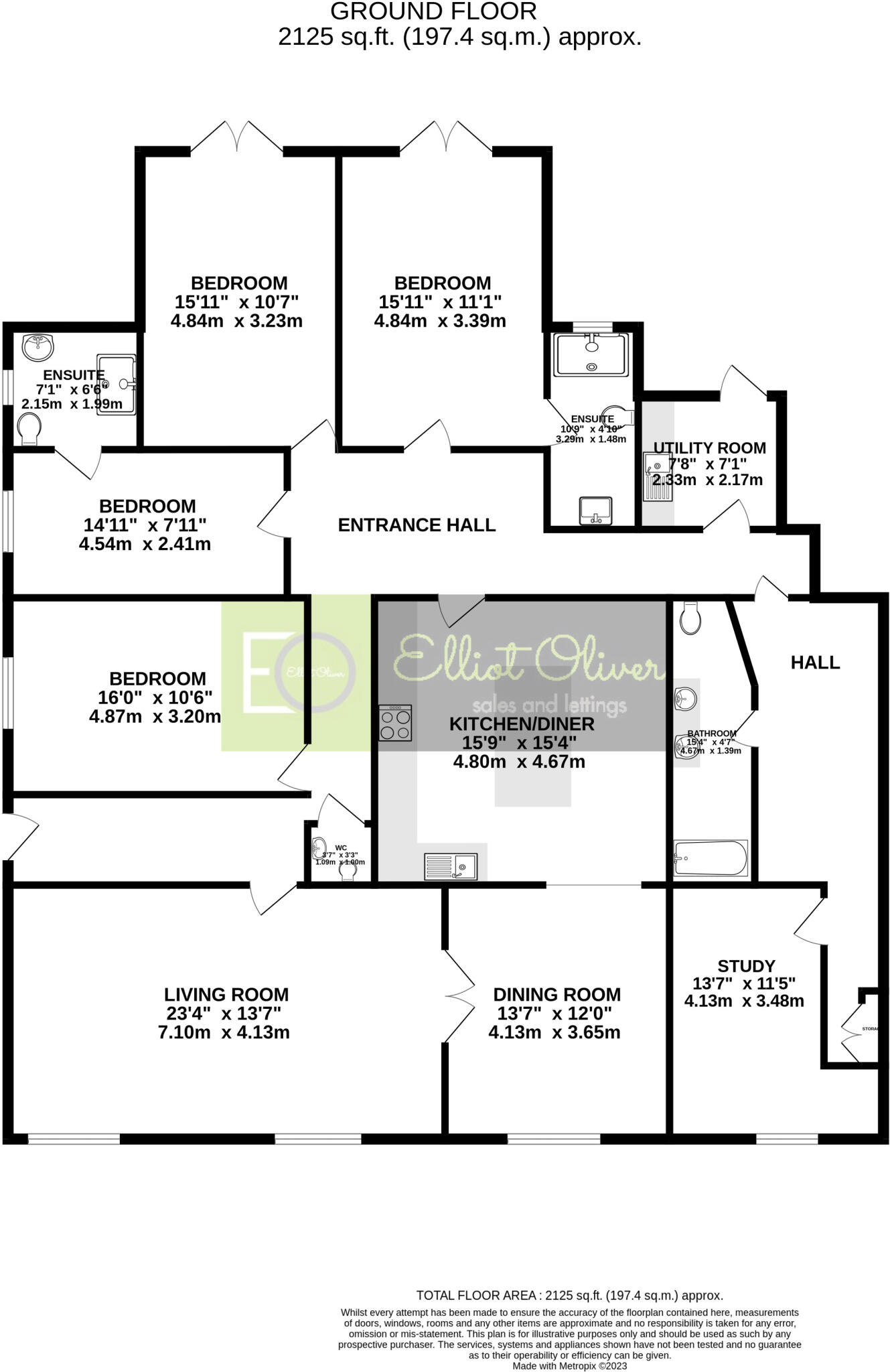 St. Georges Road, Cheltenham GL50 3ED floorplan