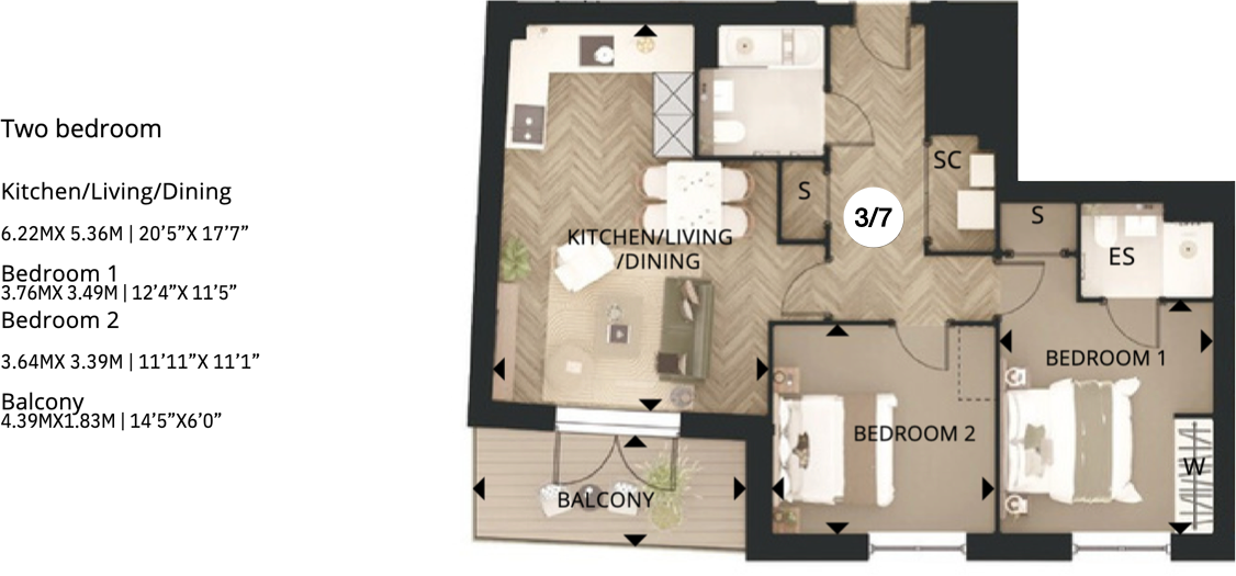 Lapidge Drive, London, SW17 floorplan