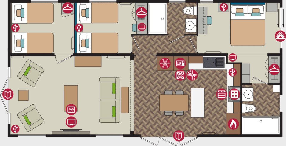 Elvington, York, YO41 4AX floorplan