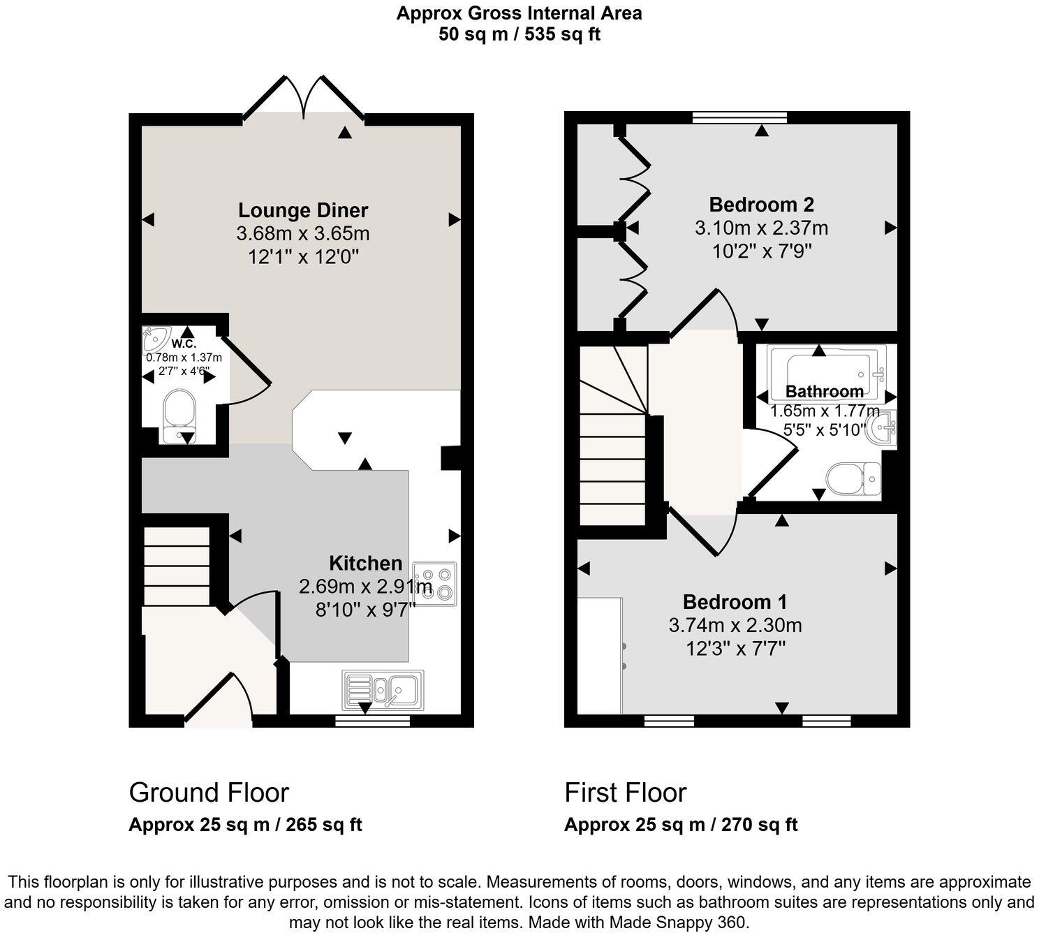 Carlton Way, Liskeard, PL14 floorplan
