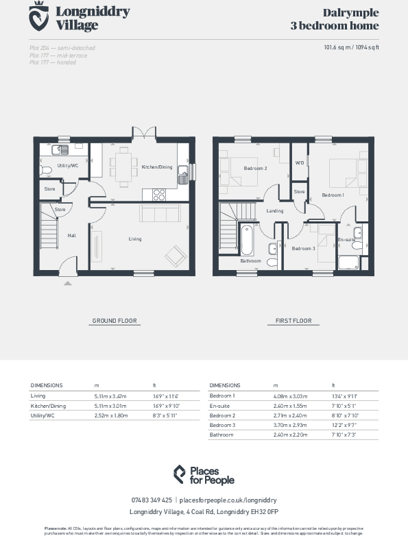 4 Coal Rd,
Longniddry,
EH32 0FP floorplan