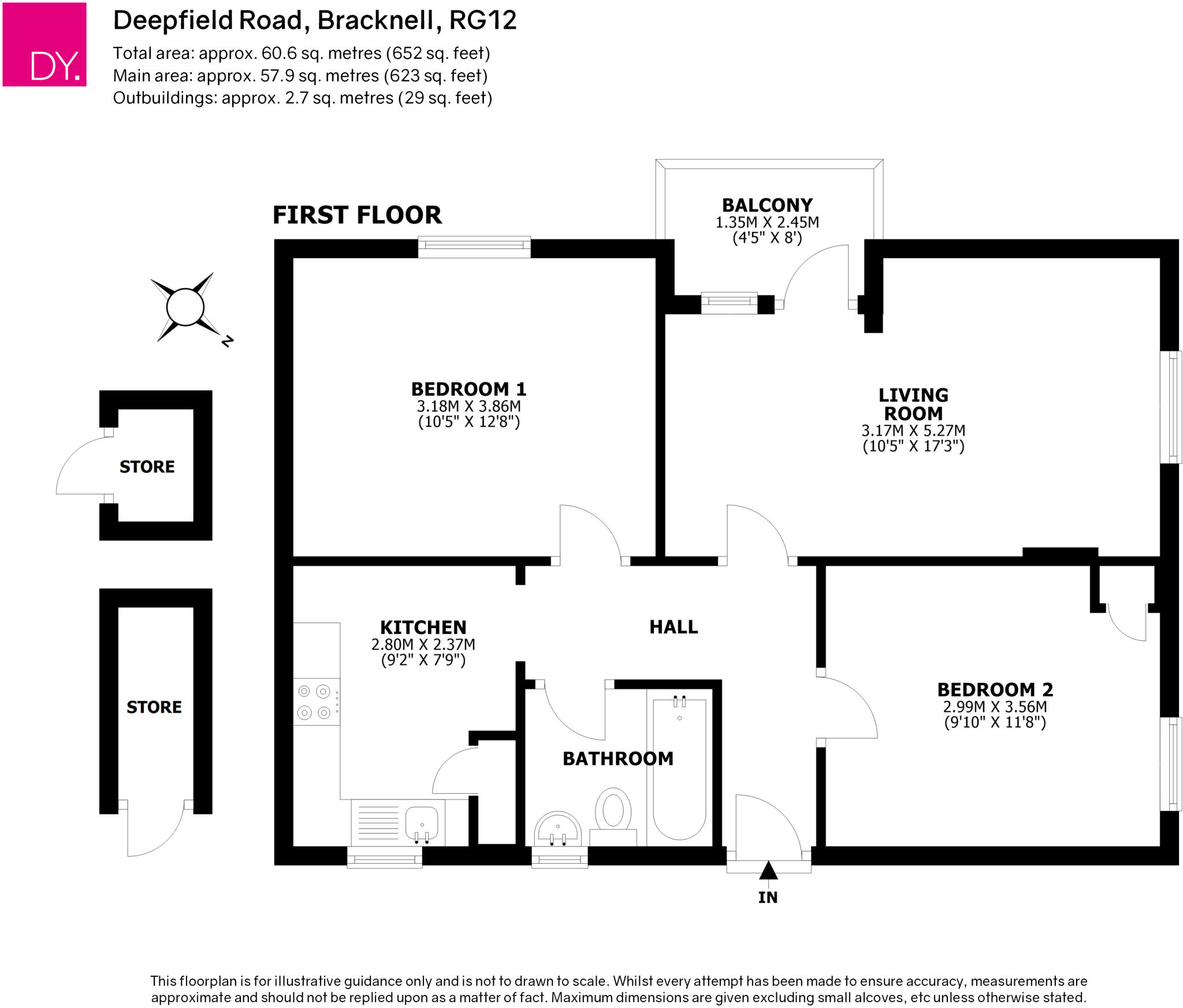Deepfield Road, Bracknell, Berkshire, RG12 floorplan