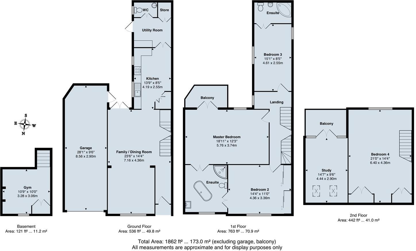 Derby Road, Abington, Northampton, NN1 floorplan