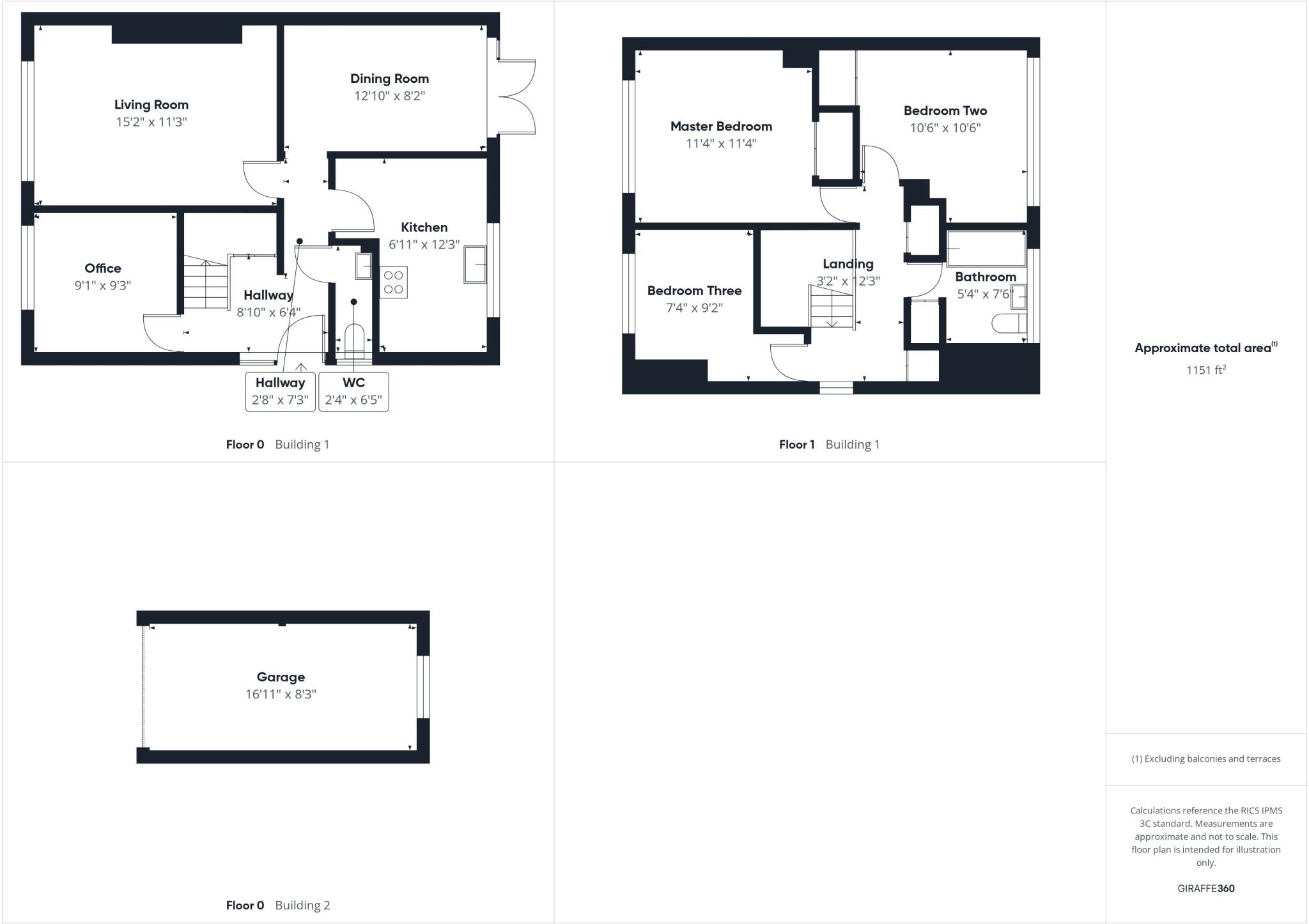 Stockbridge Way, Yateley, Hart, GU46 floorplan