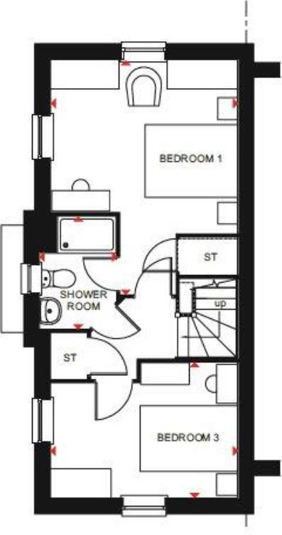 Plot 116, Len Pick Way, Bourne, PE10 floorplan