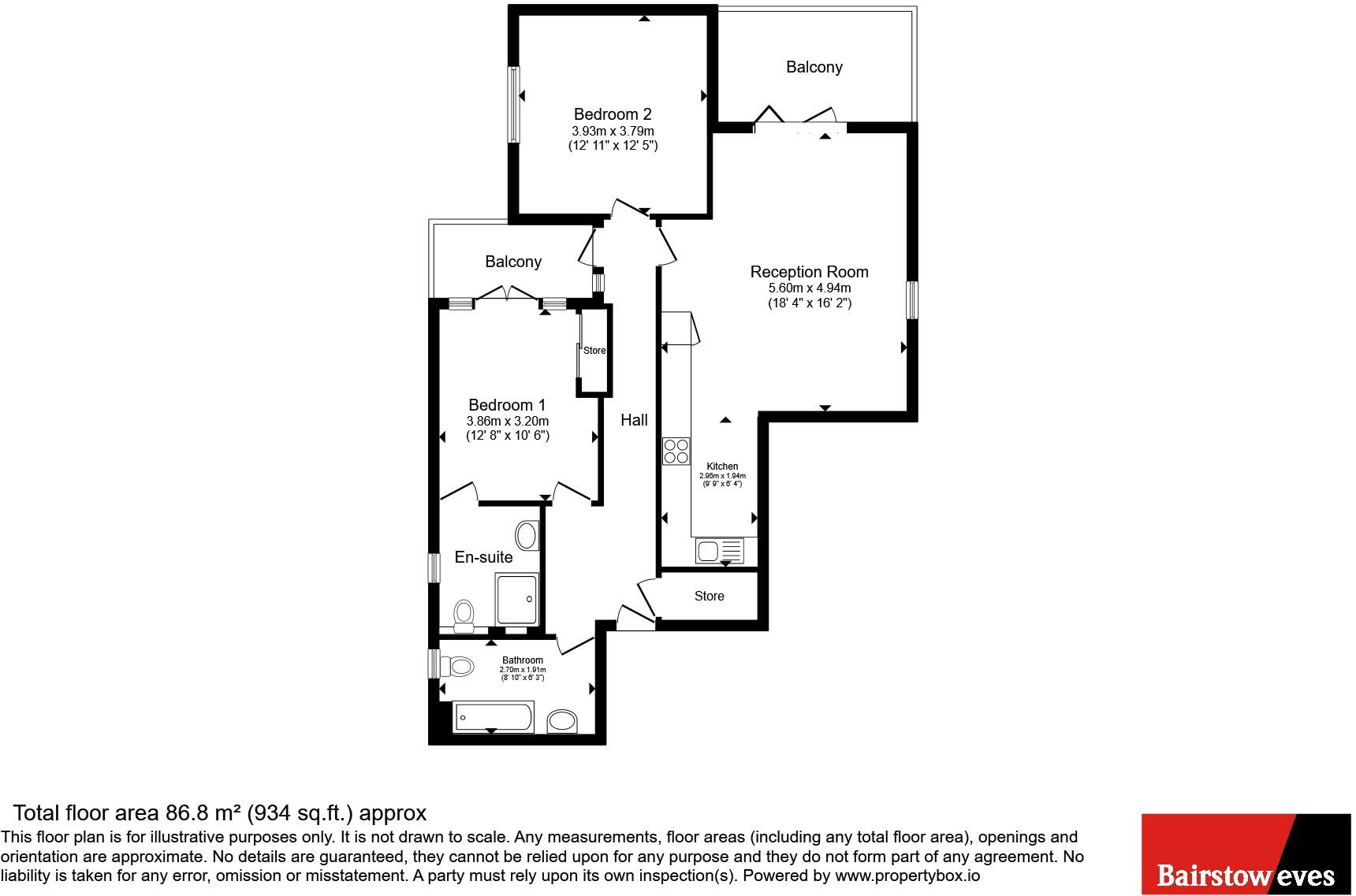Woodhouse Road, London, N12 floorplan