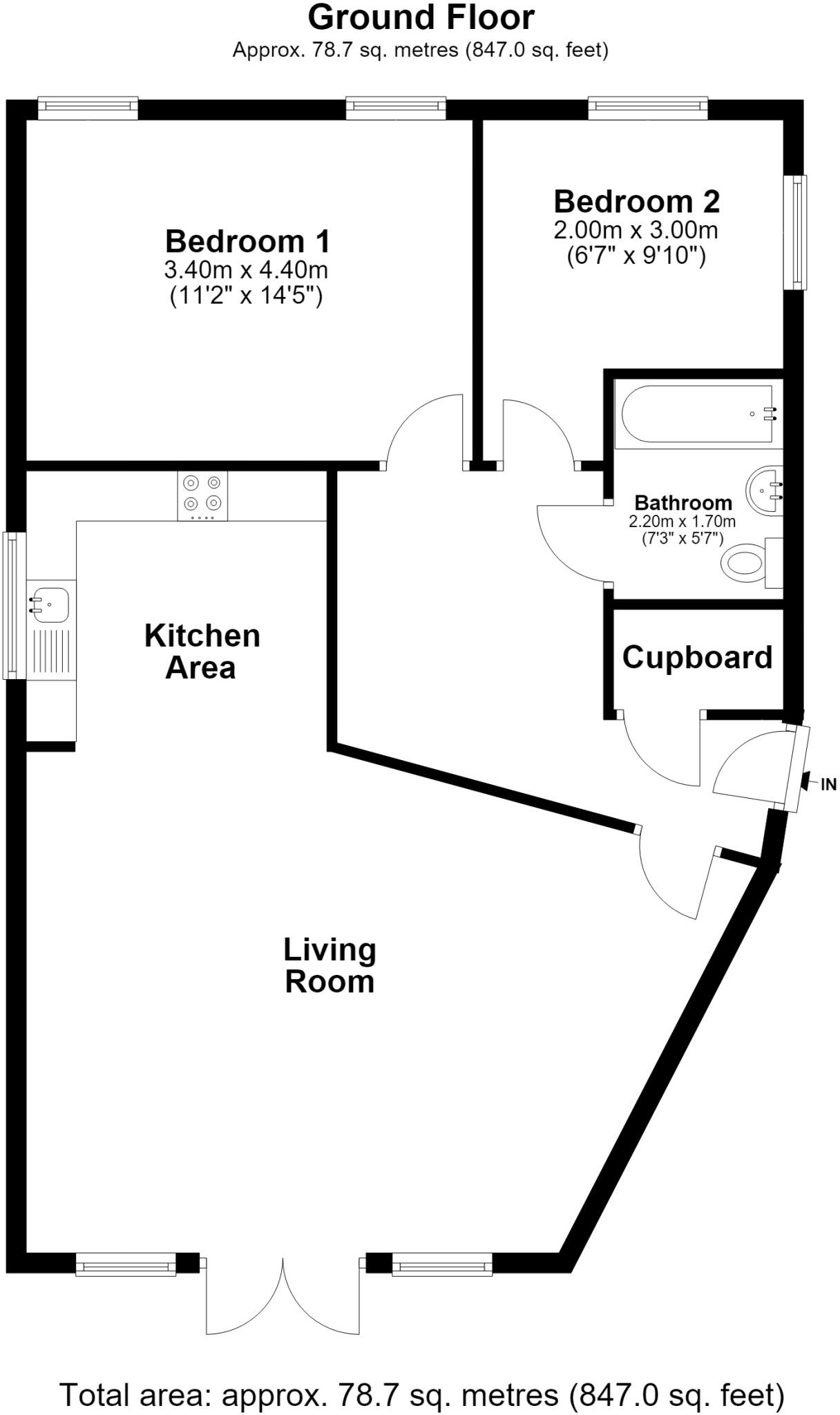 Ash Close Banstead SM7 floorplan