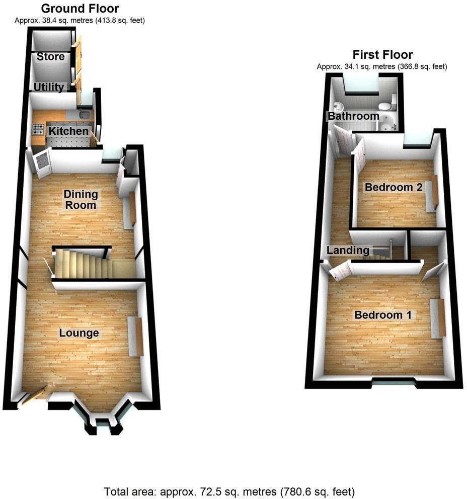 Halford Road, Kibworth Beauchamp, Leicester floorplan