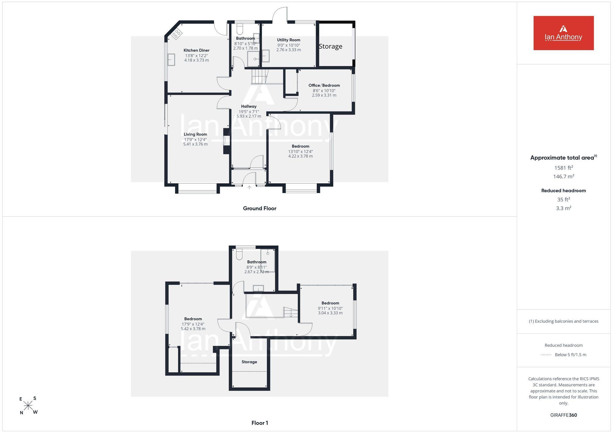 Old Mill Hill, Ormskirk, L39 floorplan