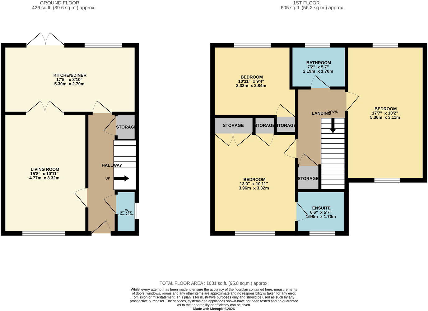 Cricket Lane, Beccles, NR34 9ZD floorplan