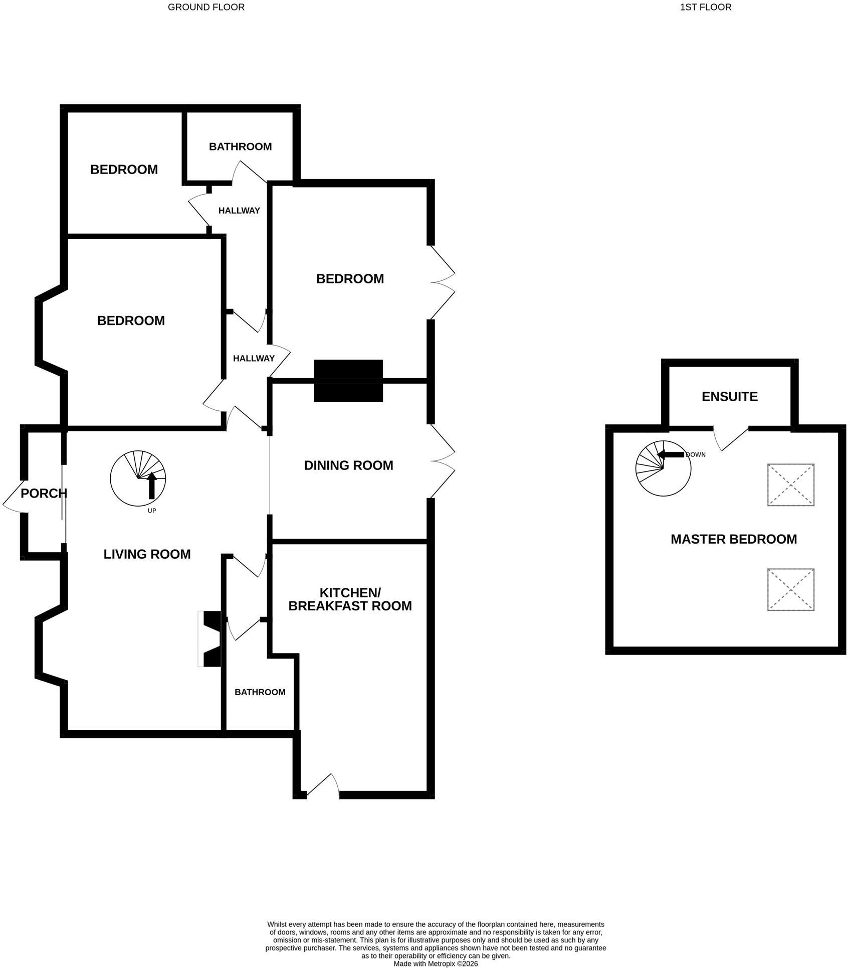 The Bungalow, Albion Terrace, Cramlington floorplan