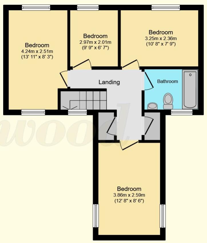 Montrose Close, Whitehill, Hampshire, GU35 floorplan