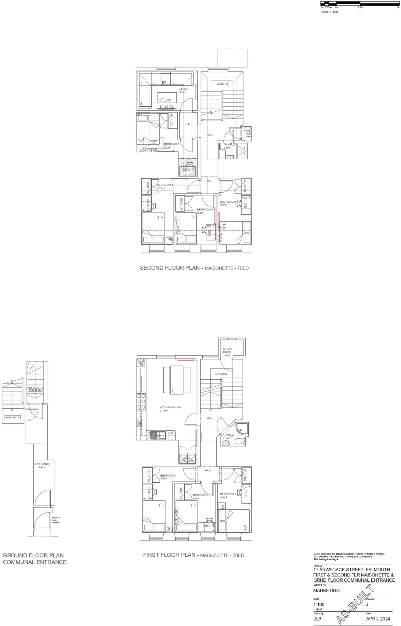 The Maisonette, 11, Arwenack Street TR11 3JA floorplan