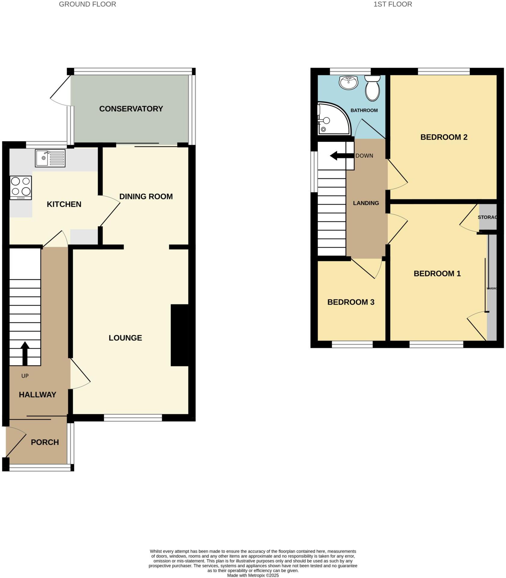 Balls Road, Oxton floorplan