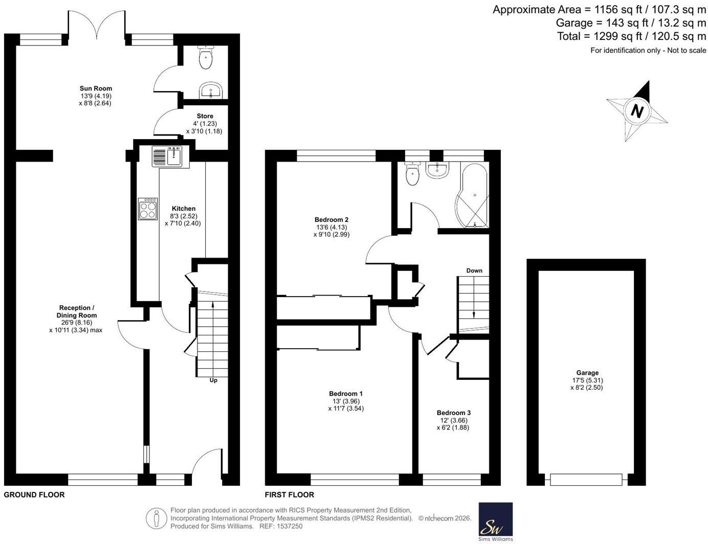 The Paddock, South Bersted floorplan