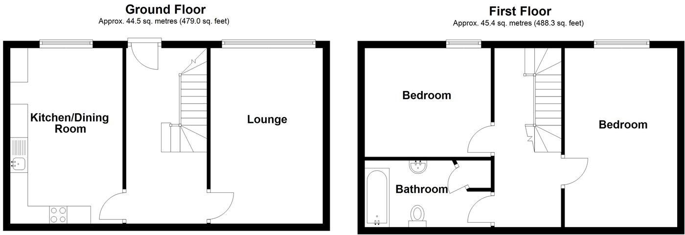 Halton, Nr Chirk floorplan