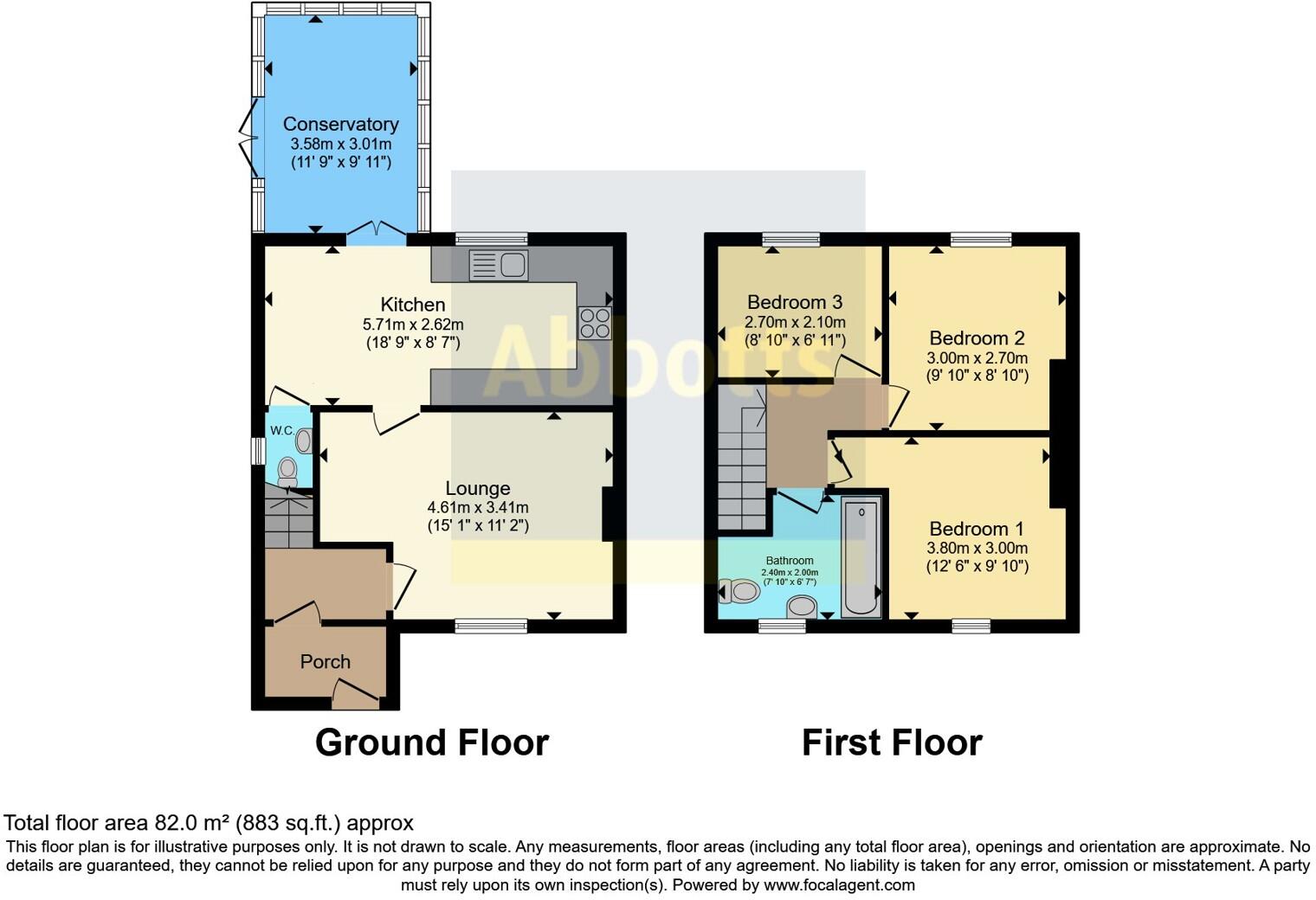 St. Peters Road, Coggeshall, Colchester, Essex, CO6 floorplan
