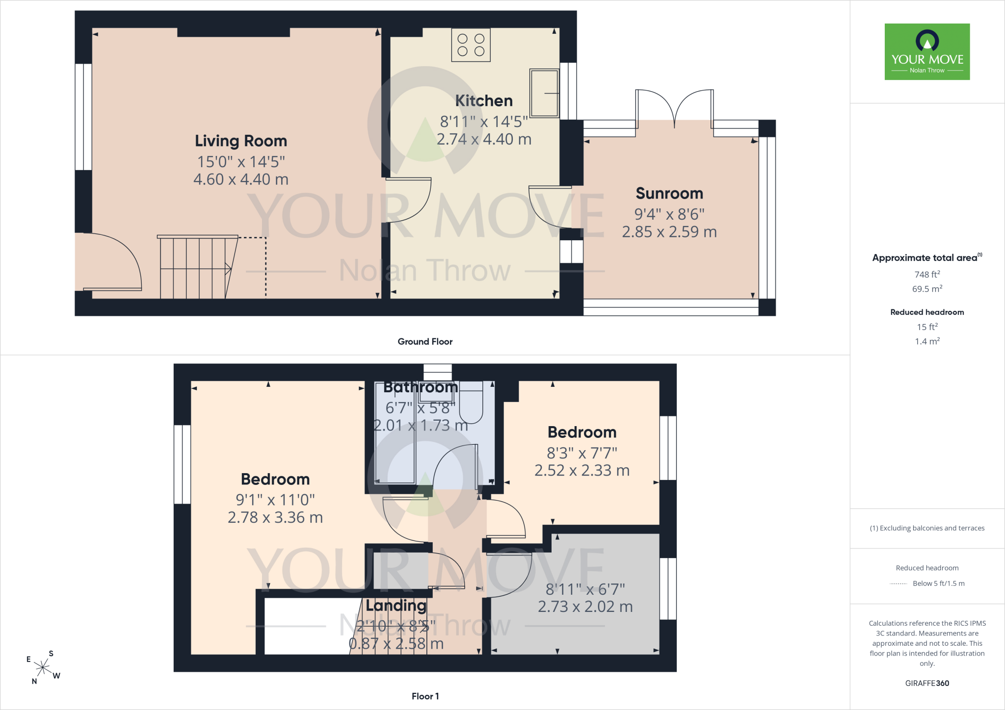 Belstead Road, Abington Vale, Northampton, Northamptonshire, NN3 floorplan