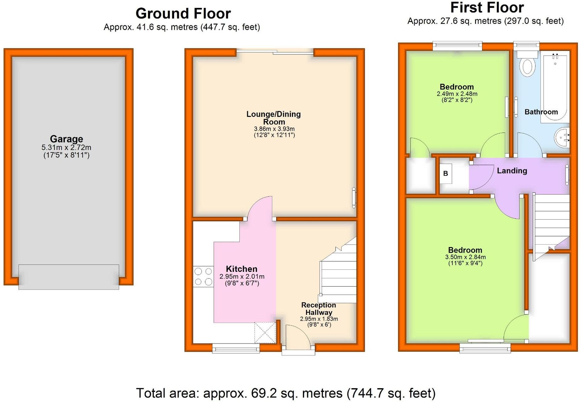 23, Hameldown Close, Torquay, TQ2 floorplan