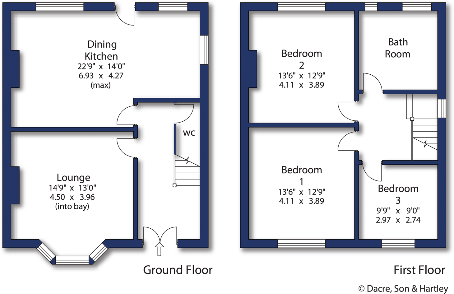 Mytholmes Lane, Haworth, Keighley, West Yorkshire, BD22 floorplan
