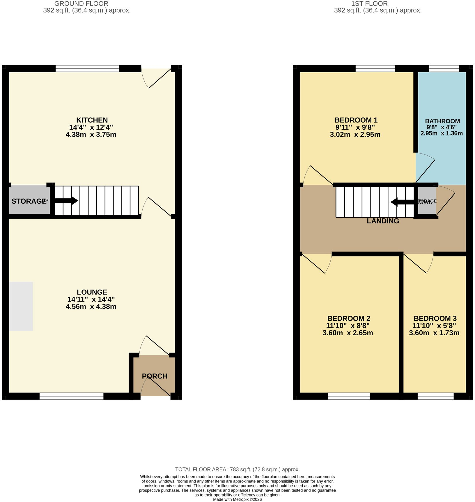 Brierley Street, Bury, BL9 floorplan