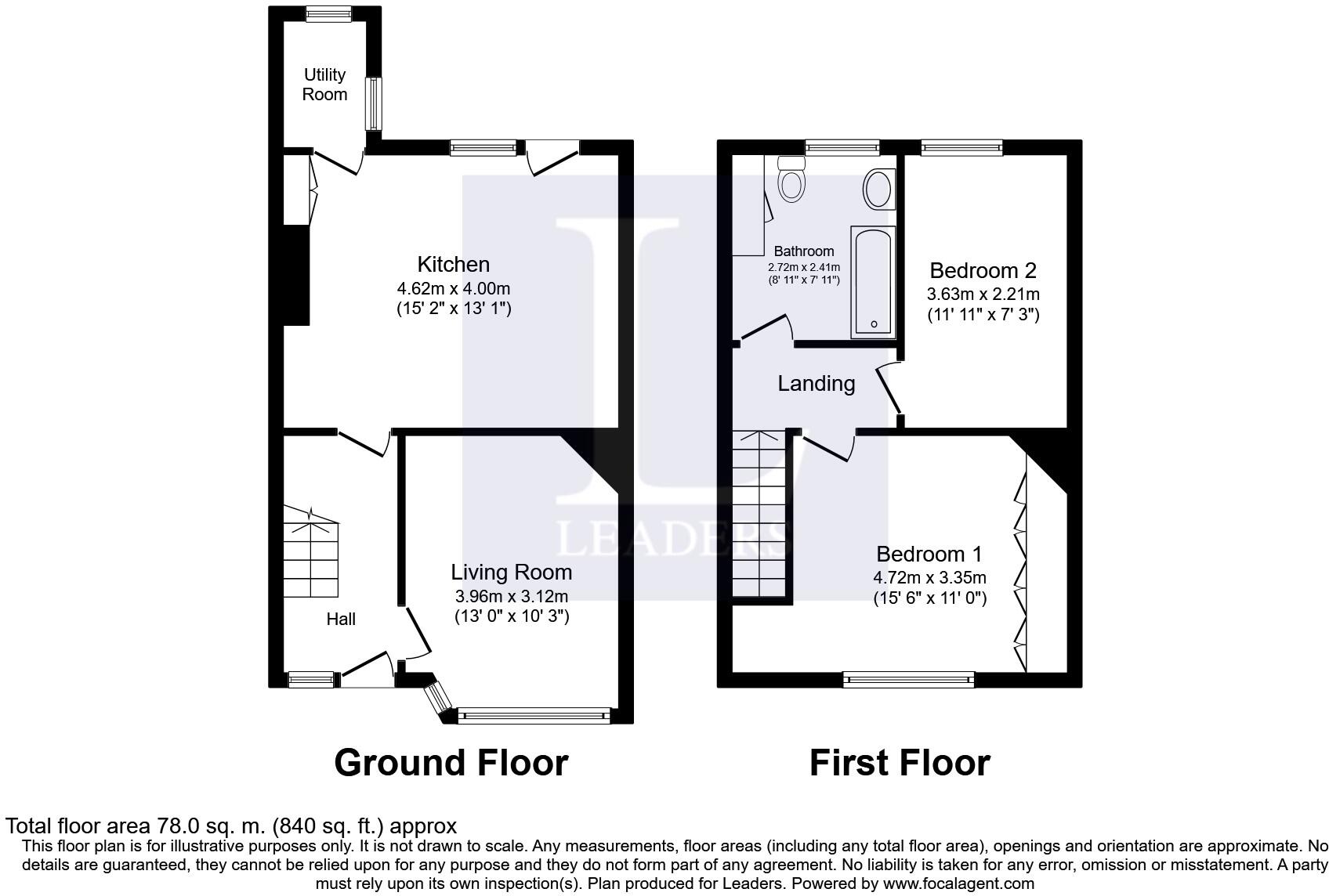 Bosville Avenue, Sevenoaks, TN13 floorplan