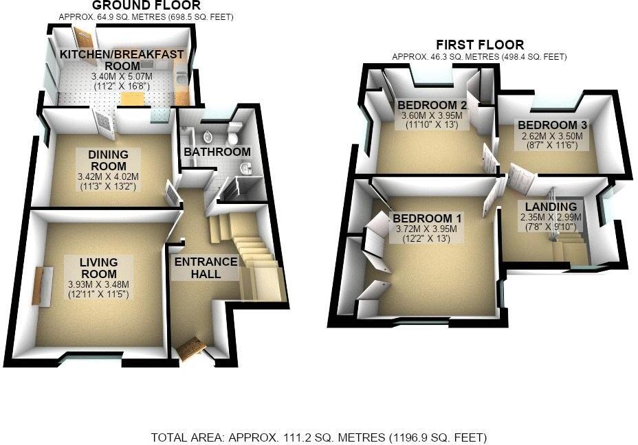Triley, Abergavenny floorplan