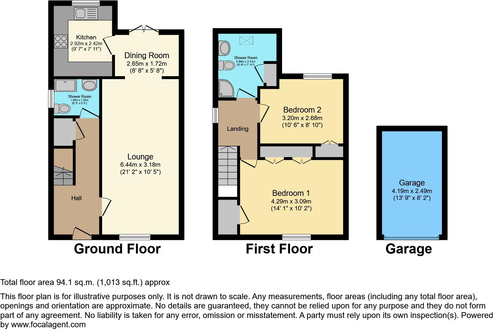 Gardners Meadow, Bewdley, DY12 floorplan