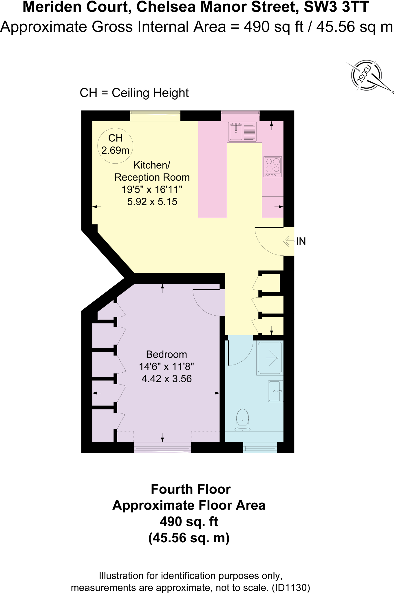 Chelsea Manor Street, London SW3 floorplan