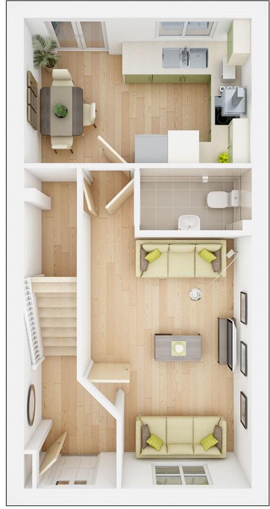 Quince Way, Ely, Cambridgeshire, CB6 2YL floorplan