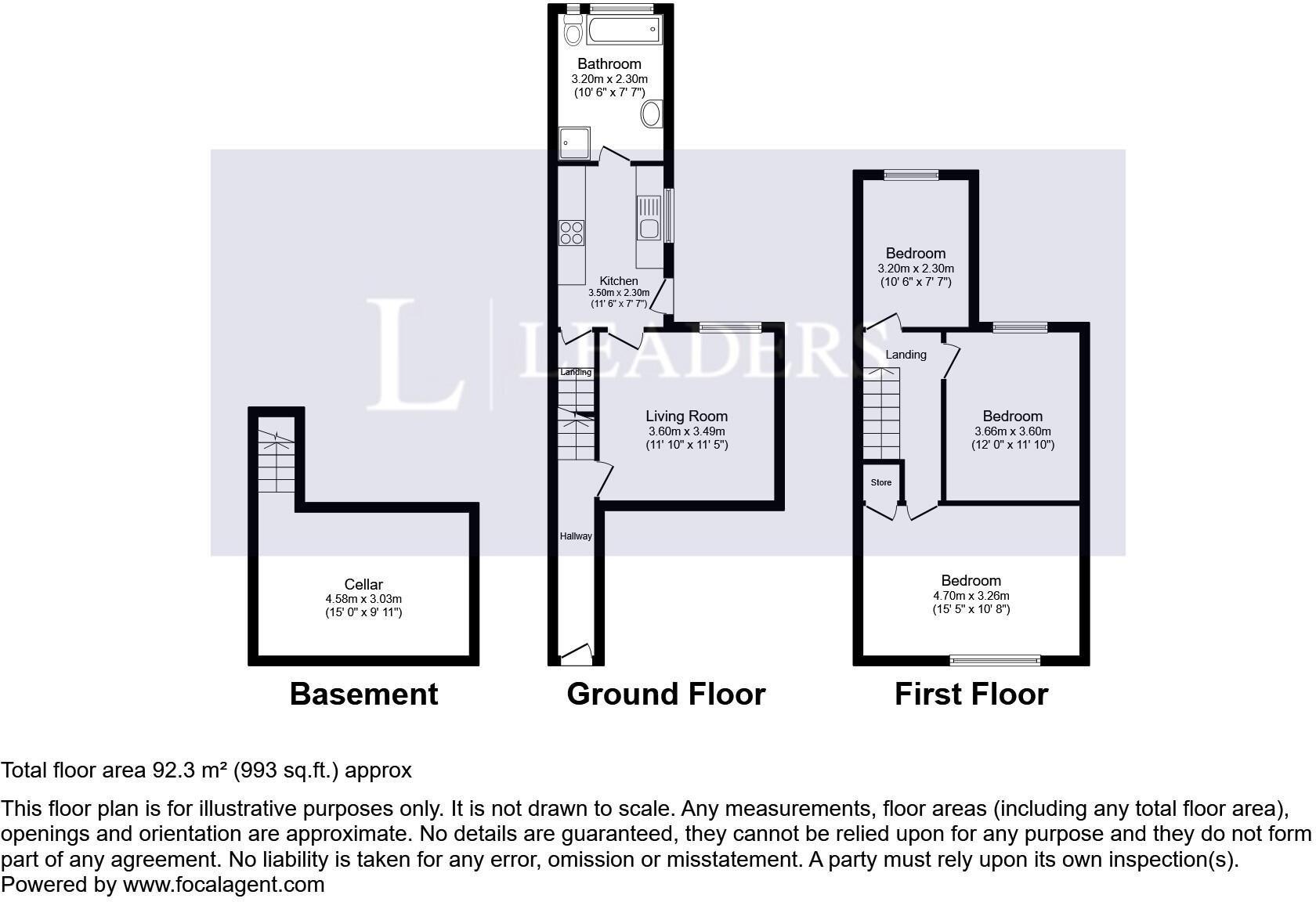 Hunter Street, Northampton, Northamptonshire, NN1 floorplan