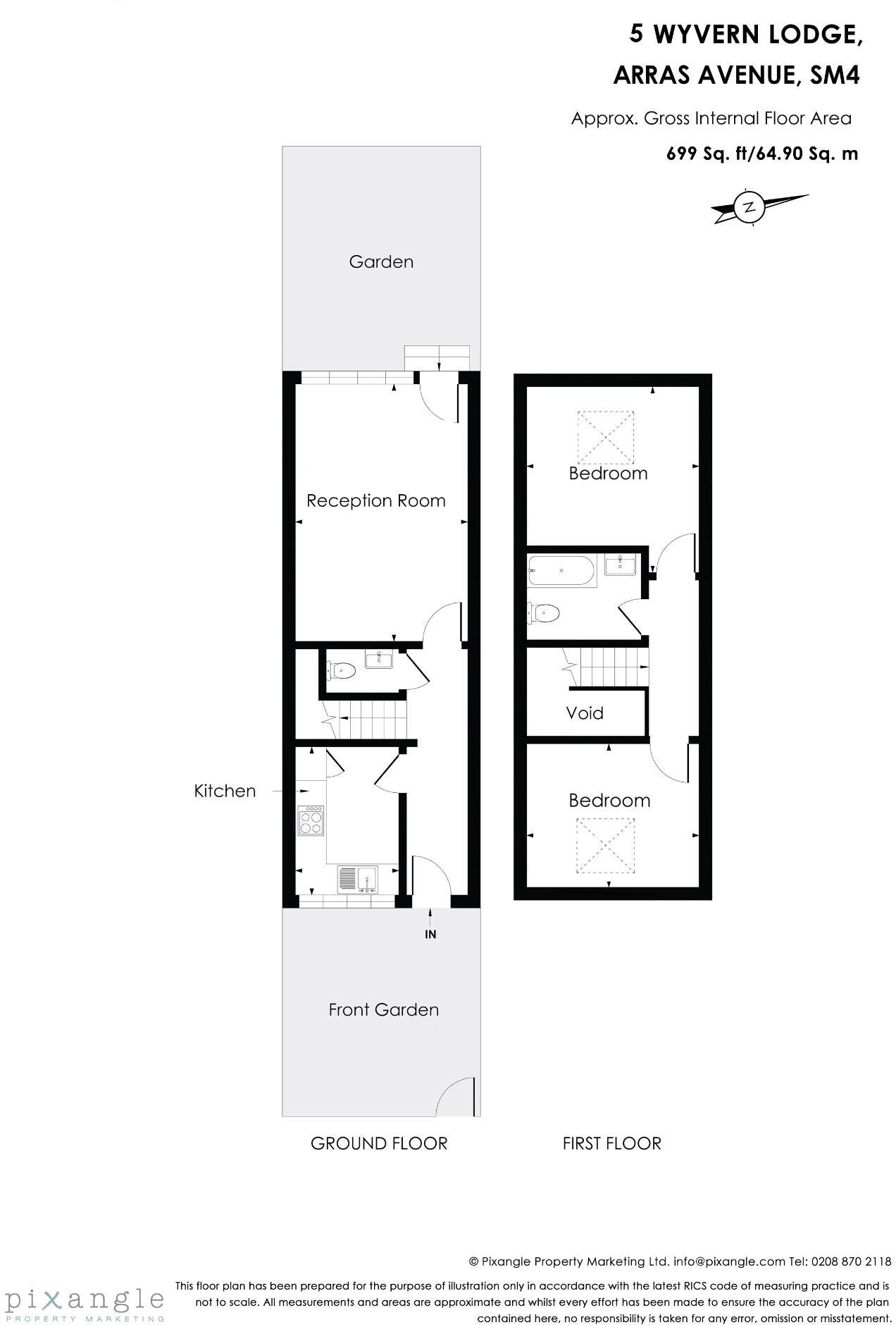 Arras Avenue, Morden, Surrey, SM4 floorplan