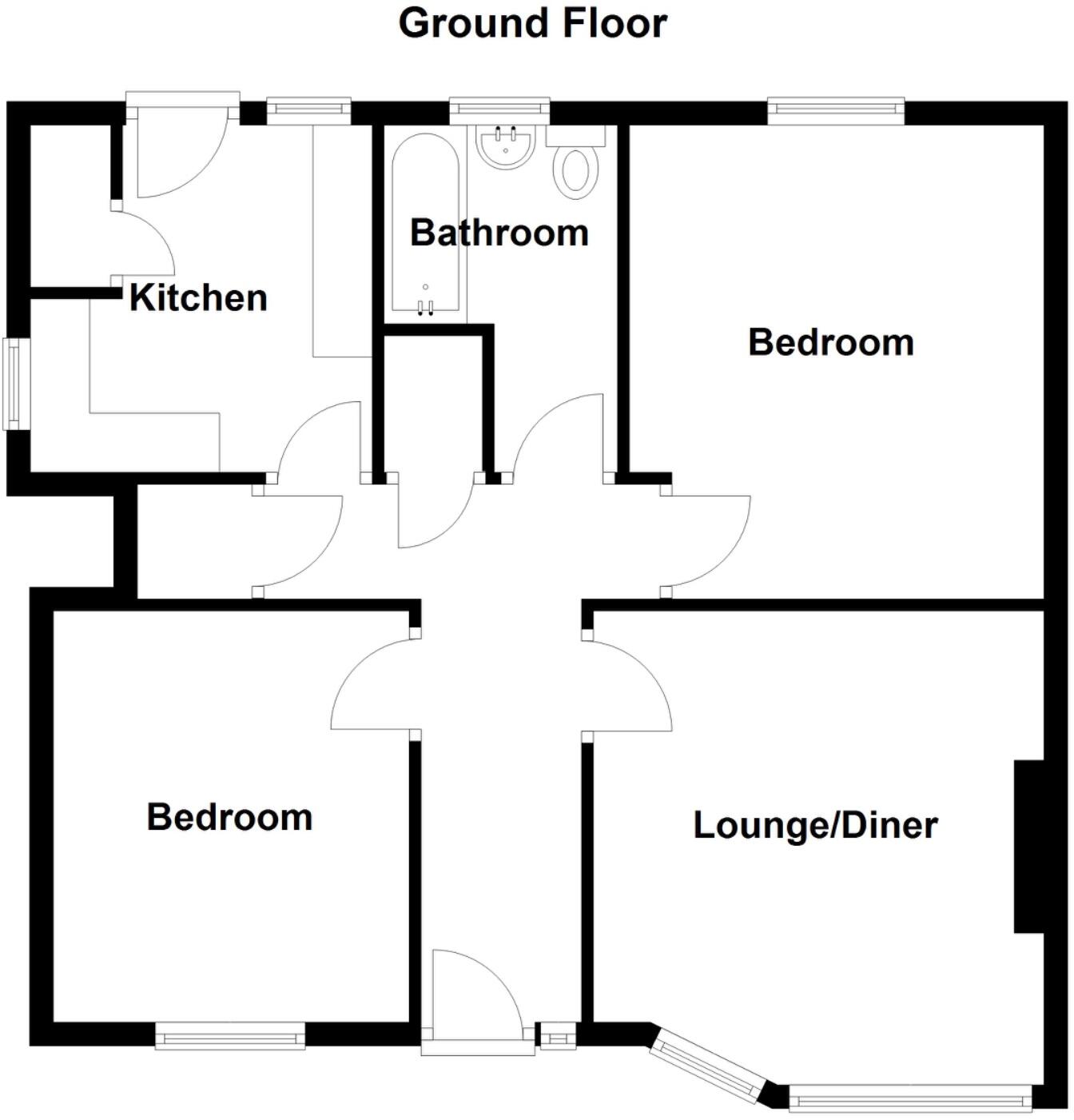 Alkerden Lane, Swanscombe, Kent, DA10 0EQ floorplan