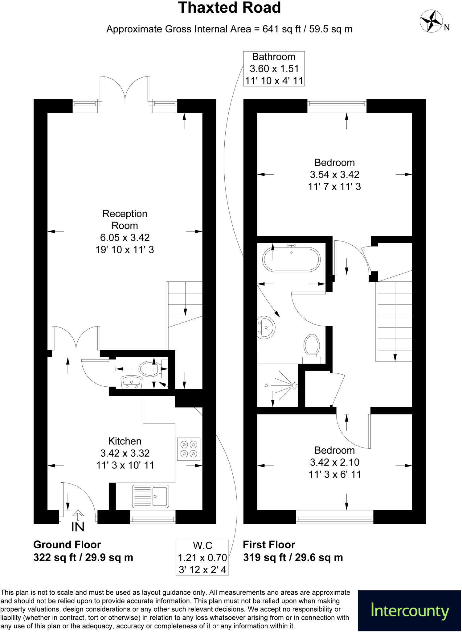 Thaxted Road, Saffron Walden, CB11 floorplan