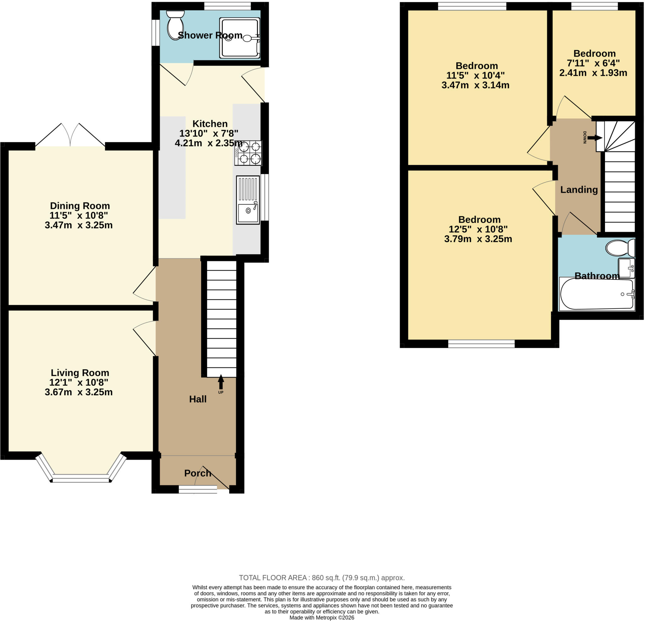 Westover Gardens, Broadstairs, Kent, CT10 floorplan
