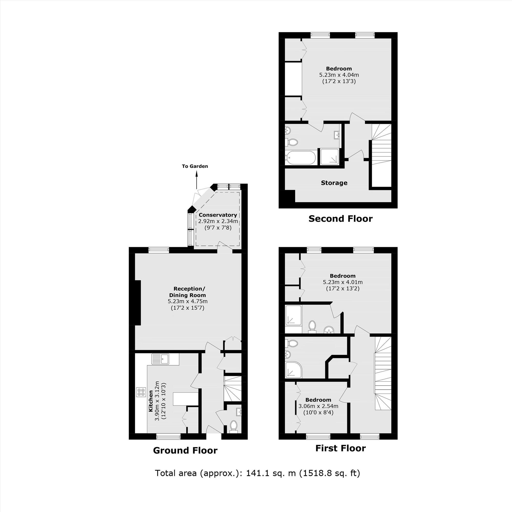 King George Street, Greenwich floorplan