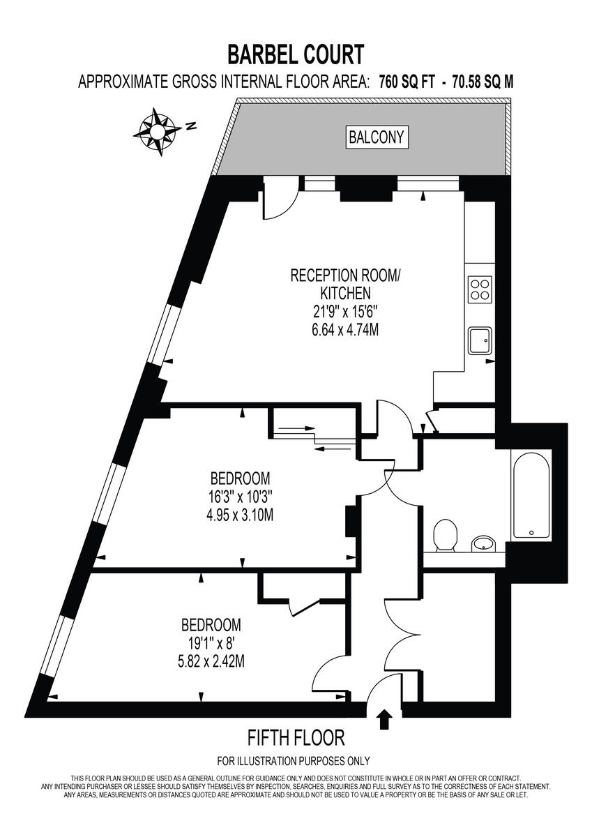 Clapton Common, LONDON E5 floorplan