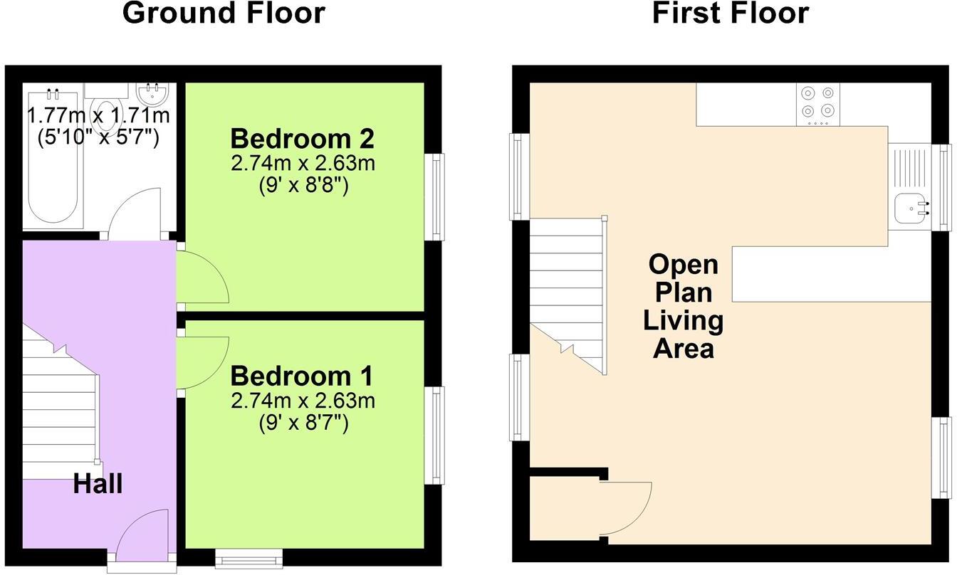 8 Emgate, Bedale floorplan