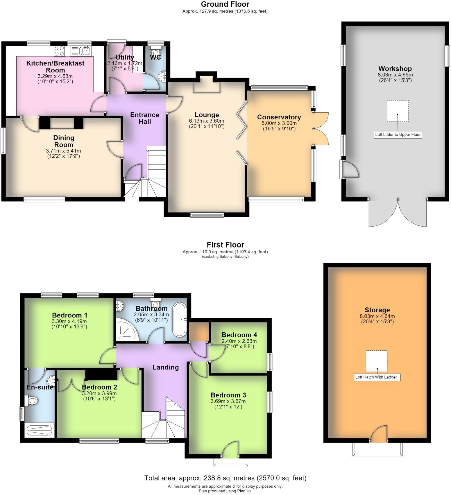 St. Annes, Burlton floorplan