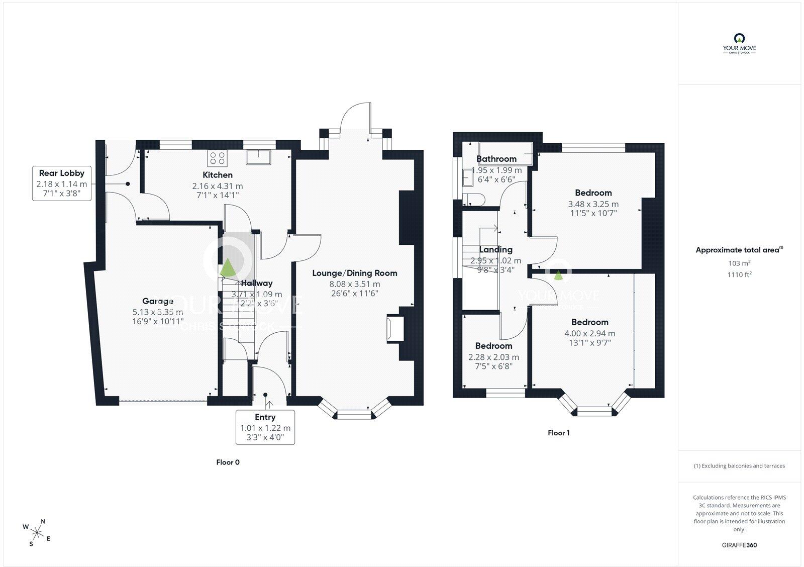 The Briary, Shotley Bridge, Consett, Durham, DH8 floorplan