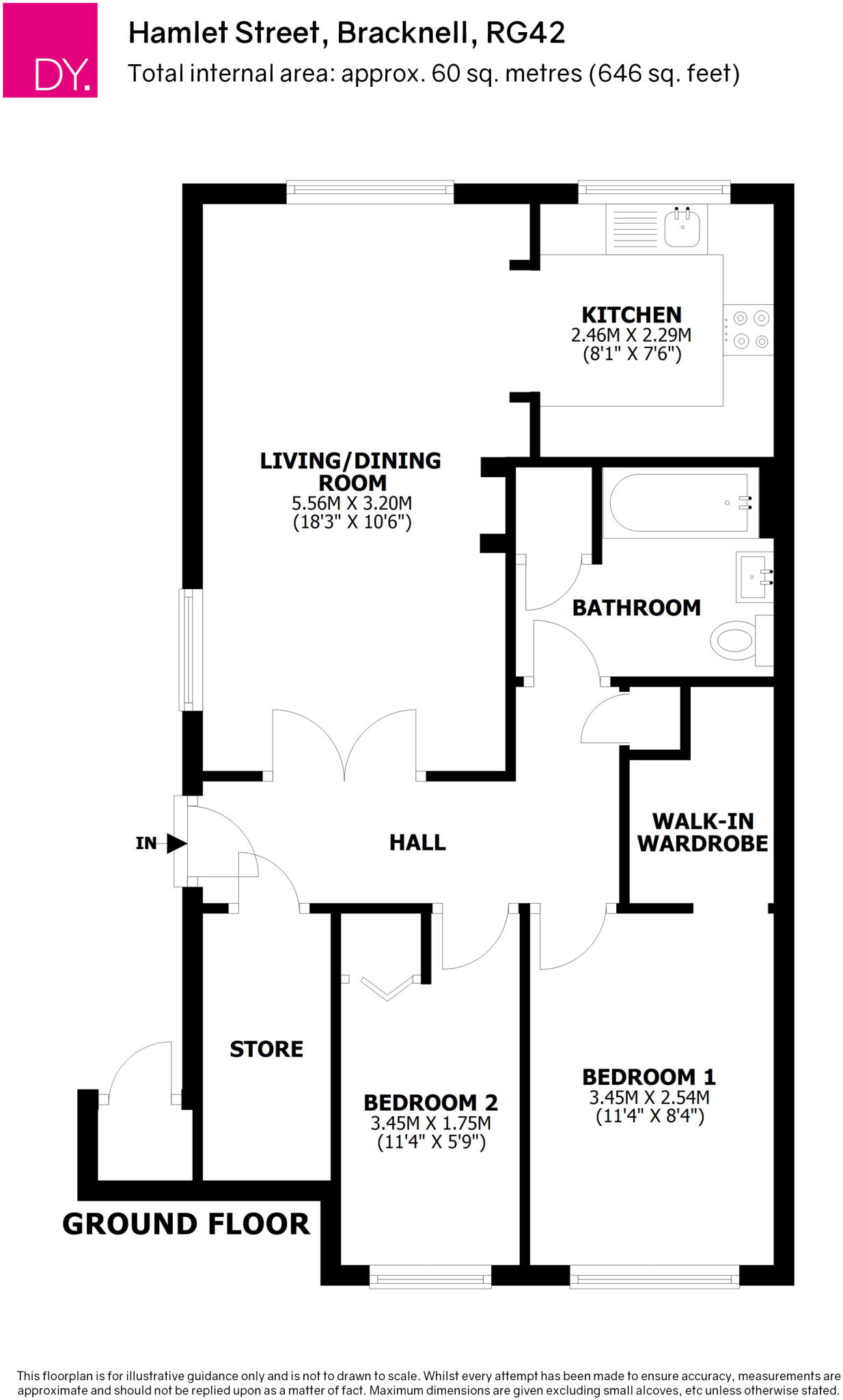 Hamlet Street, Warfield, Bracknell, Berkshire, RG42 floorplan