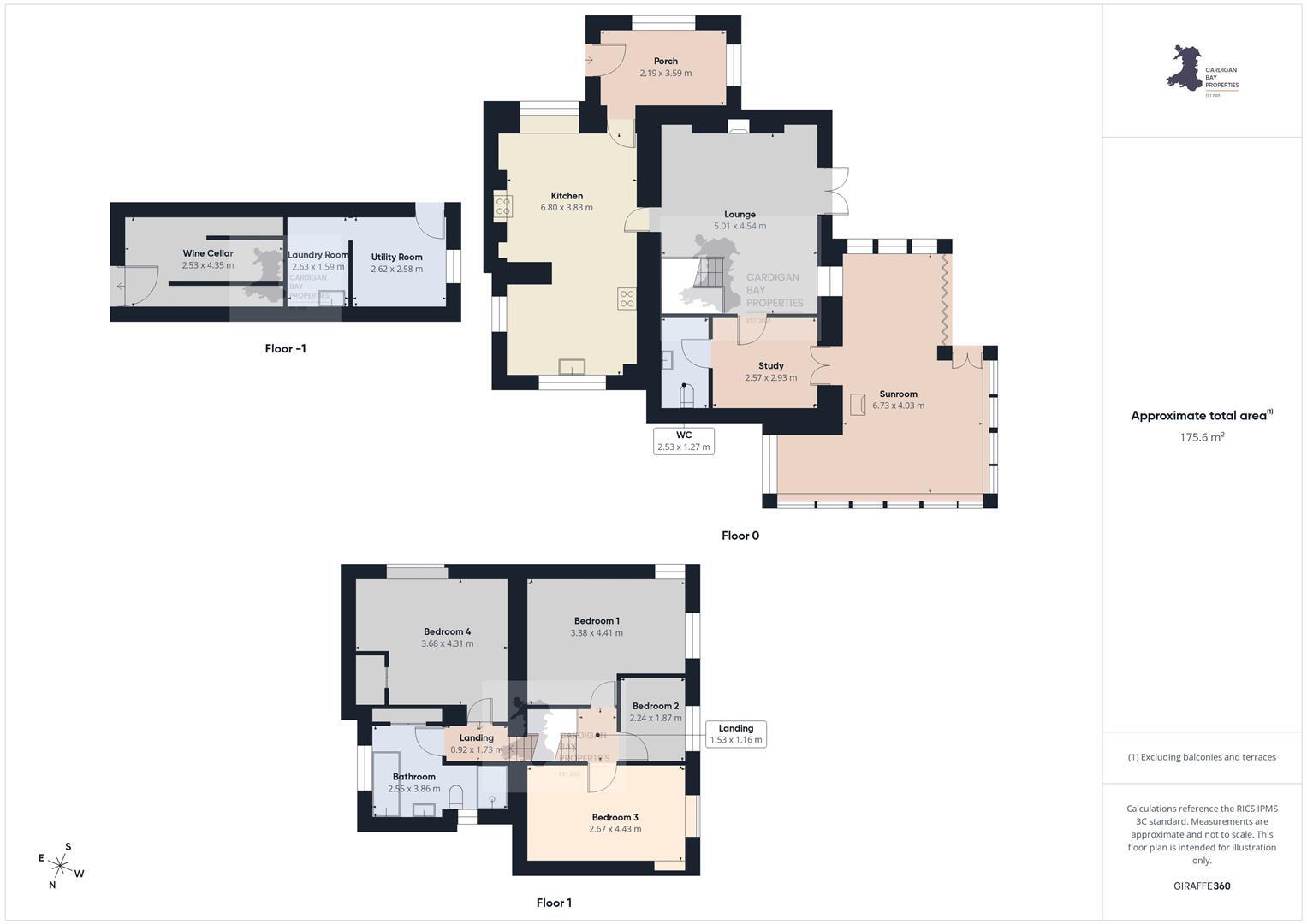 Pontgarreg, Llandysul floorplan