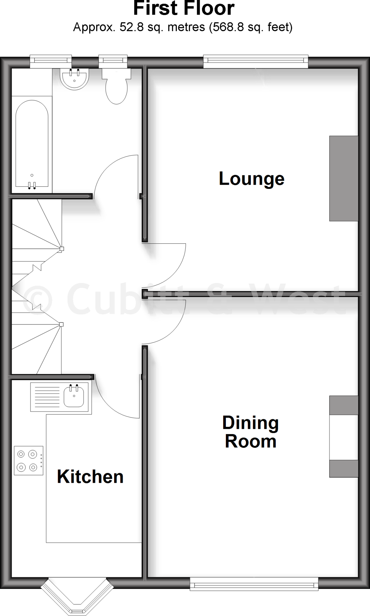 Wickham Road, Shirley, Croydon, Surrey floorplan