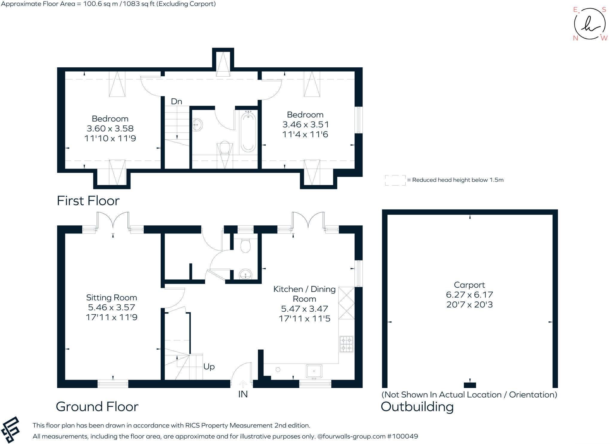 Harcourt Meadow Blackditch OX29 floorplan