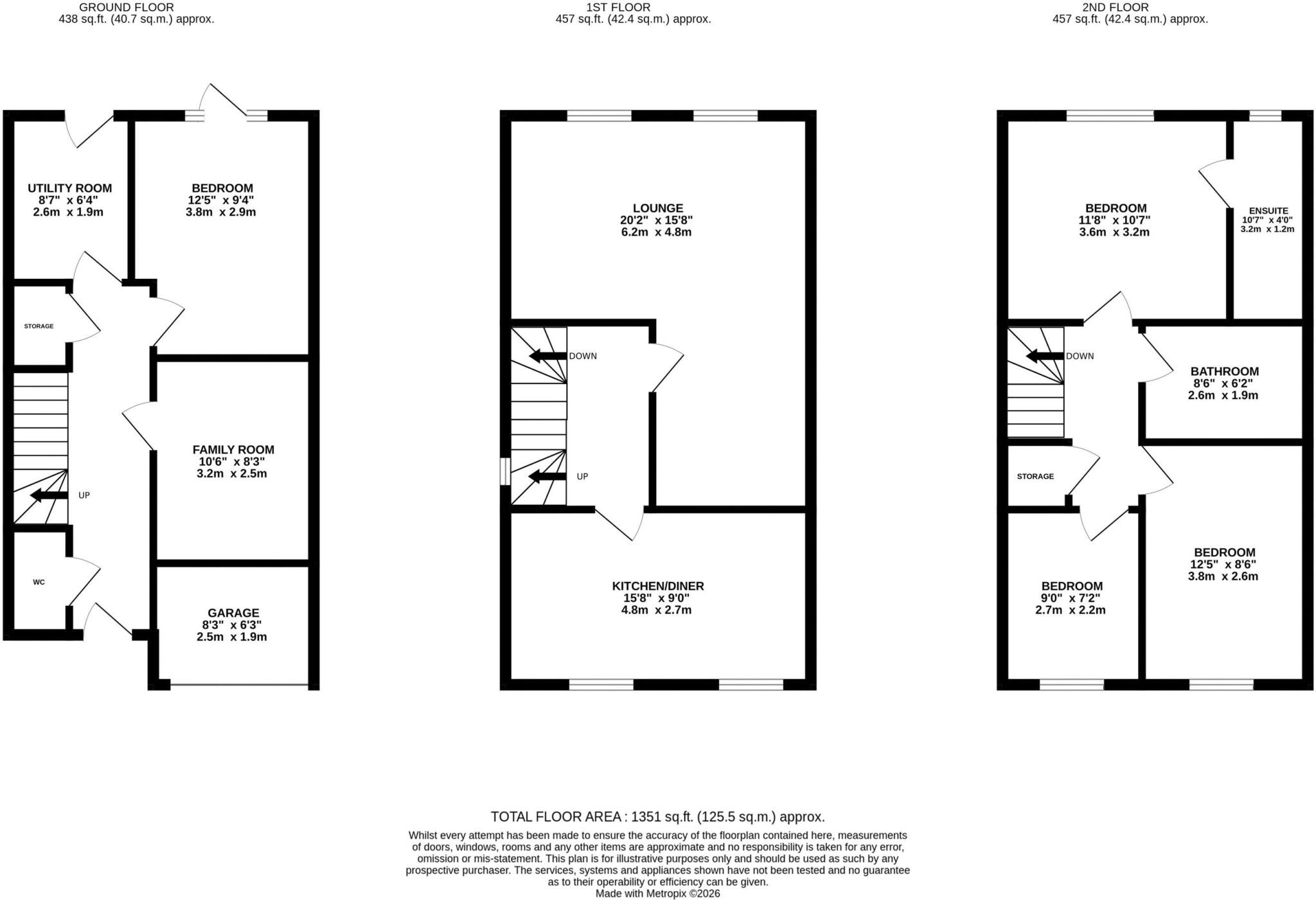Tungstone Way, Market Harborough floorplan