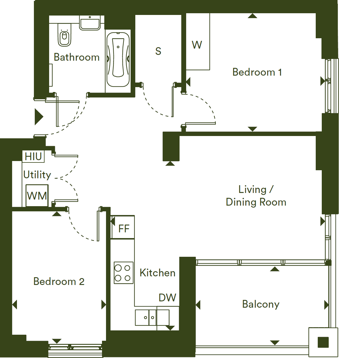 6 Pegler Square
Kidbrooke Village
Greenwich, London
SE3 9GR floorplan